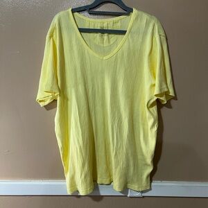 Sunny Yellow V-Neck Women's Tee